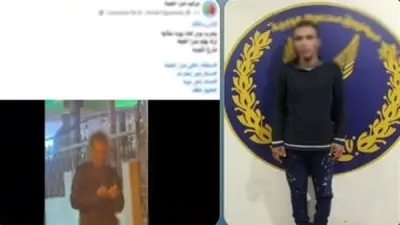 القبض على عاطل يتعاطى البودرة في الشارع بشبرا الخيمة
