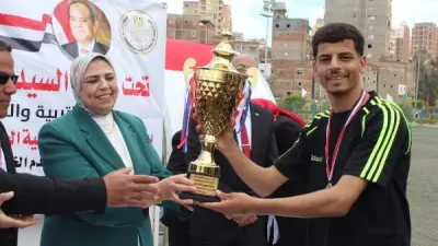 وكيل تعليم بني سويف يهنئ منتخب الصم وضعاف السمع لفوزه ببطولة الجمهورية
