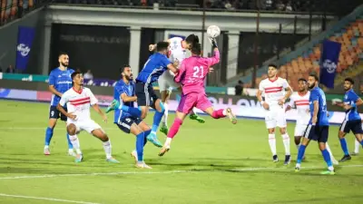 تعادل سلبي يسيطر على الشوط الأول بين سموحة والزمالك في الدوري