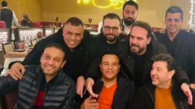 محمد فؤاد يودع هاني شاكر برسالة مؤثرة: مع السلامة يا قمر