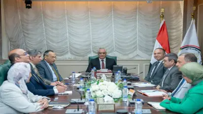 وزير الإنتاج الحربي يبحث مع شركة استشارية تخفيض استهلاك الطاقة والبصمة الكربونية