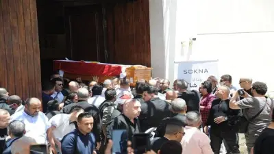 وداعاً هاني شاكر: لحظات من جنازة أمير الغناء العربي بالصور