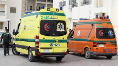 مصرع شاب في انقلاب تروسيكل بطريق قنا الصحراوي الغربي