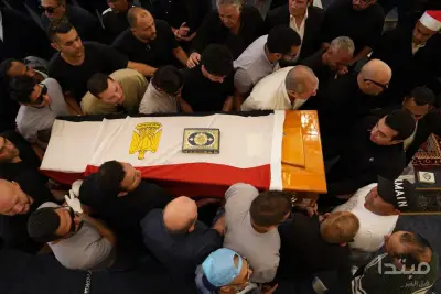 جنازة هاني شاكر: باقة ورد من الرئيس الفلسطيني محمود عباس