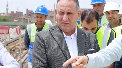 مراجعة تنفيذ أكبر محطة معالجة صرف صحي عملاقة في طنطا