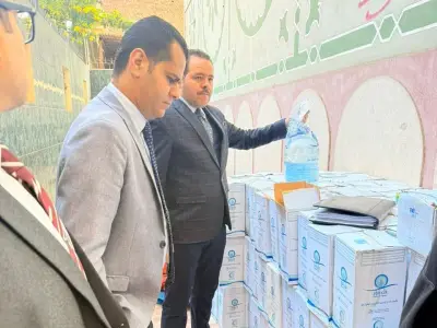 ضبط مخزن غير مرخص لبيع مياه زمزم مغشوشة في القاهرة