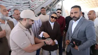 محافظ الوادي الجديد تتفقد أول مصنع للأسمدة الفوسفاتية بالخارجة