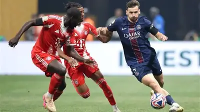 باريس سان جيرمان يتقدم على بايرن ميونخ بهدف في الشوط الأول بنصف نهائي دوري الأبطال