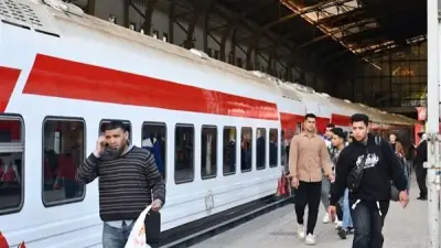 السكك الحديدية تحذر المسافرين من غرامات ركوب القطار بدون تذكرة خلال عيد الأضحى