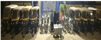 ضبط عصابة سرقة التوك توك والدراجات النارية في المنيا