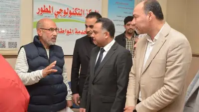 نائب محافظ البحيرة يتفقد المركز التكنولوجي بشبراخيت ويوجه بتسريع الإجراءات