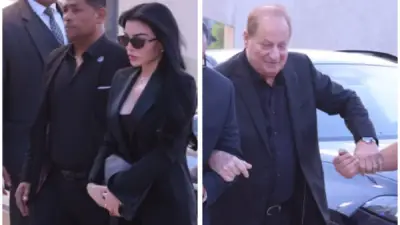 بدء عزاء هاني شاكر بحضور هاني مهنا وهيفاء وهبي في مسجد أبو شقة