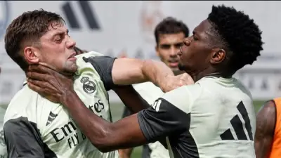 ريال مدريد يفتح تحقيقًا تأديبيًا بعد مشاجرة فالفيردي وتشواميني