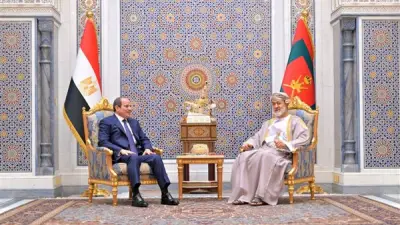 السيسي يؤكد دعم مصر الكامل لسلطنة عمان في زيارة أخوية