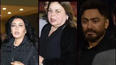 نجوم الفن يقدمون واجب العزاء في هاني شاكر بمسجد أبو شقة