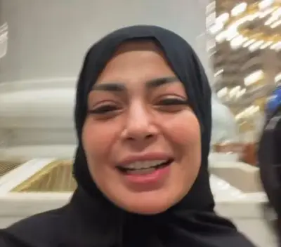 رسالة مؤثرة من داليا مصطفى في رحاب المسجد النبوي