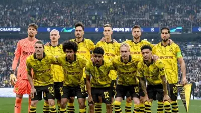 جدول ترتيب الدوري الألماني قبل مباراة دورتموند وفرانكفورت