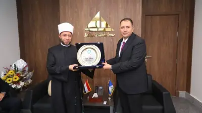 محافظ دمياط يستقبل وزير الأوقاف احتفالاً بالعيد القومي للمحافظة