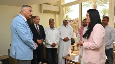محافظ جنوب سيناء: مشروع حبيبة بنويبع نموذج ذكي للزراعة والطاقة والتصنيع