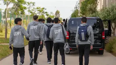 وصول بعثة منتخب مصر للناشئين إلى المغرب استعدادًا لأمم أفريقيا