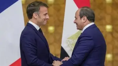 افتتاح المقر الجديد لجامعة سنجور ببرج العرب بحضور السيسي وماكرون