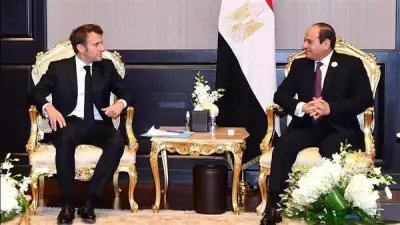 انطلاق القمة المصرية الفرنسية ببرج العرب في الإسكندرية