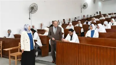 انتظام امتحانات الجامعات العملية بجامعة قناة السويس