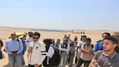 مؤسسة زاهي حواس تنظم جولة علمية ميدانية في سقارة ودهشور