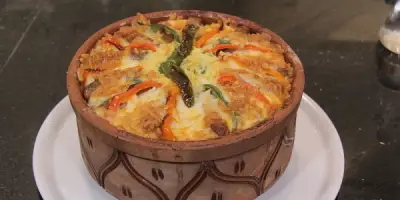 طريقة عمل طاجن أرز معمر باللحم بخطوات بسيطة ولذيذة