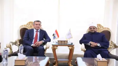 أمين البحوث الإسلامية يبحث مع وفد أربيل العراقي التعاون الدعوي والعلمي