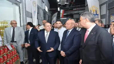 وزير التموين ومحافظ القاهرة يفتتحان معرض أهلا بالعيد بالسوق الحضاري بحدائق القبة