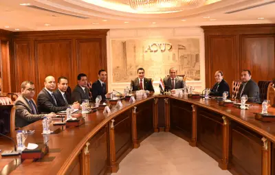 وزير الرياضة يبحث مع شركة العاصمة للتنمية العمرانية فرص رعاية الألعاب المختلفة