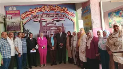 مدير تعليم القاهرة تتفقد سير امتحانات المواد غير المضافة للمجموع