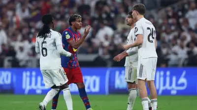 فيديو يامال يسخر من ريال مدريد بعد التتويج بلقب الليجا