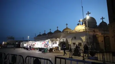 نائب محافظ الدقهلية يتفقد استعدادات احتفالات مولد القديسة دميانة