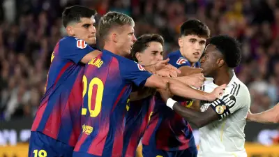 تسريبات فيديو تكشف كواليس الاشتباك بين فينيسيوس وجافي في كلاسيكو إسبانيا