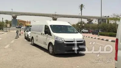 وصول جثمان عبد الرحمن أبو زهرة إلى مسجد الشرطة بالشيخ زايد استعدادا لصلاة الجنازة