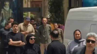 وصول جثمان عبدالرحمن أبوزهرة لمسجد الشرطة بالشيخ زايد استعدادًا لصلاة الجنازة