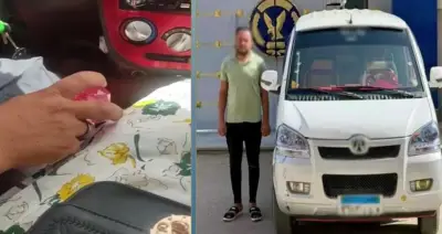 ضبط سائق ميكروباص تحرش بفتاة في بني سويف