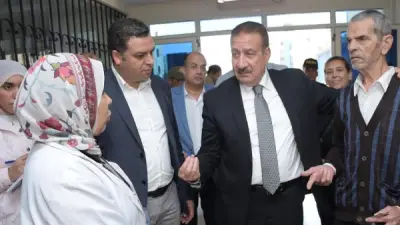 جولة مفاجئة لمحافظ بورسعيد بمركز طب أسرة الجوهرة لمتابعة الخدمات الطبية
