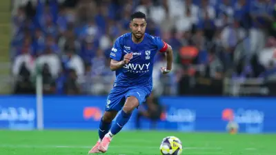 سالم الدوسري يحقق المئوية الخامسة مع الهلال في ديربي النصر