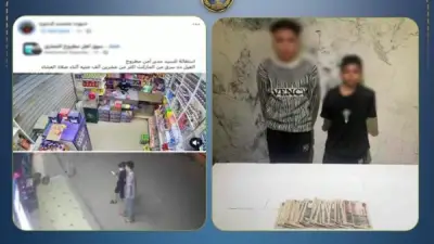 ضبط عاطلين سرقا مبلغًا ماليًا من محل بمطروح ونشرا فيديو الواقعة