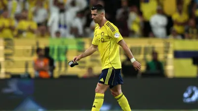 فيديو: رونالدو في حالة صدمة بعد تعادل النصر والهلال