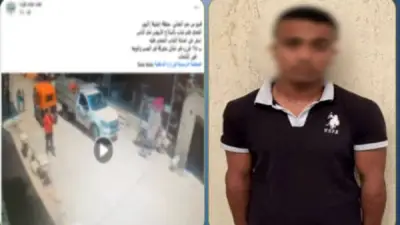 ضبط حلاق تعدى على عامل بسلاح أبيض في السويس بسبب خلافات الجيرة