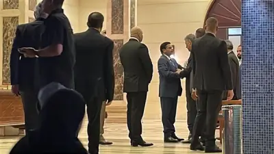 عزاء عبد الرحمن أبو زهرة ومصطفى كامل ينهار في تأبين هاني شاكر