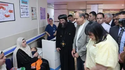 محافظ المنيا يتفقد مستشفى مصر المحبة بعد حصولها على الاعتماد النهائي