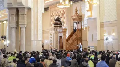 ترجمة خطبة الجمعة بلغة الإشارة في مساجد بني سويف دعماً لذوي الإعاقة السمعية