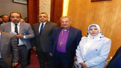 فريق جسور المحبة يشارك في تنصيب شيوخ وشمامسة بالكنيسة الإنجيلية بأسيوط