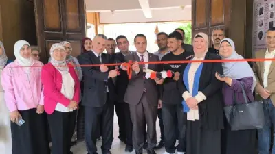 كلية التربية بجامعة السادات تفتتح معرض الوسائل التعليمية الخامس