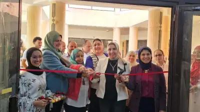 معرض تجليات سينوغرافية لطلاب فنون جميلة المنصورة